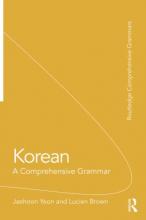 Couverture de Korean: A Comprehensive Grammar